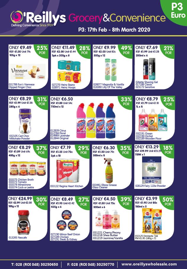 Great Deals at O'Reillys | O Reillys Wholesale